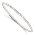 thumbnail image 1 of 925 Sterling Silver Slip On Bangle Bracelet, 1 of 6