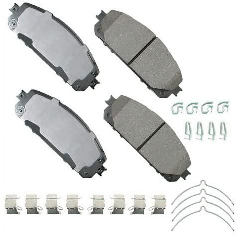 Akebono ProAct Ultra-Premium Brake Pads Jeep Cherokee ACT1843 Akebono ProAct Ultra-Premium Brake Pads Jeep Cherokee ACT1843