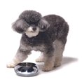 thumbnail image 4 of Unspill-a-Bowl® 18/8 Stainless Steel Double Dog Bowl & Wrought Iron Stand - Medium, 4 of 4