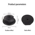 thumbnail image 3 of Redempat 4Pcs Car Trunk Hooks Hanger for Trunk Net Rear Storage Cargo Car Black, 3 of 6