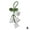 A, variant on Misterolina Chimes Flower Pendant Bell Orchid Crocheted Wind Knitted Keychain Keyring