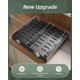 thumbnail image 3 of 2 piezas Organizador de Gabinete Extraíble, Cajones Deslizables para Cocina, Organizador de Cajones de Cocina, No Drill Adjustable Drawer, Negro, 3 of 4