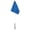 Blue/Silver, variant on Flag Training Stick, 48" Color: Blue/Silver