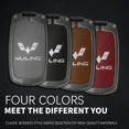 thumbnail image 2 of For Wuling C 3 buttons key case Hongguang S S3 PLUS Kaijie Rongguang S V EV Bingguo Accessories Zinc alloy Car key case cover, 2 of 26
