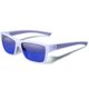 thumbnail image 1 of Gafas de sol Gargoyles HOMELAND POLARIZADO BLANCO MATE / HUMO / AZUL FGX 10700147.QTM, 1 of 1