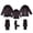 Coffee, variant on HNMKIU Christmas Button Down Pajamas Sets Solid Two Piece Family Matching Sleepwear Loungewear Long Sleeve Nightwear,,M