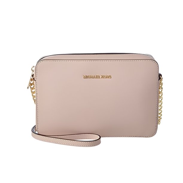 Michael Kors, Crossbody Bag, Jet Set Large Saffiano Leather, Soft