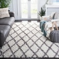 thumbnail image 2 of SAFAVIEH Kenya London Geometric Area Rug, Ivory/Grey, 6' x 9', 2 of 12