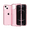 Pink, variant on For Apple iPhone 16 (6.1") Transparent Shock Absorption PC + TPU Rubber Gel Thick 3mm Hybrid Silicone Slim Fit Back Cover ,Xpm Phone Case [ Pink ]