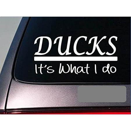 Ducks sticker decal *E270* duck hunting duck blind shell shotgun camo boat (Best Shotgun For Duck Hunting 2019)