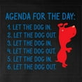 thumbnail image 3 of CafePress - Agenda For The Day Long Sleeve Dark T Shirt - Long Sleeve Dark T-Shirt, 3 of 4
