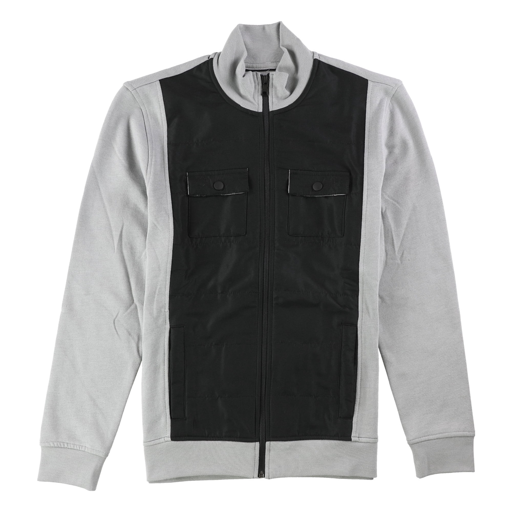 Alfani Mens Reyes Mixed-Media Shirt 