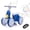 blue, variant on 6V Electric Baby Balance Bike with Bubble Machine,4 in 1 Toddler Balance Bike w/Remote for 1 Year Old Boys Girls Kids Ride on Toys w/Powered Motor,LED Lights (Purple)
