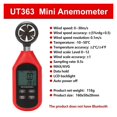 thumbnail image 2 of Handheld Anemometer Digital Wind Speed Measurement Temperature Tester LCD Display Air Flow Speed, 2 of 6