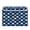 Cute Blue Flowers, variant on Large Fliplid Foldable Storage Bin Boxes Cubes Baskets with 2 Handles for Clothes Books 16.5x12.6x11.8 Inch Blue Butterfly and Flower