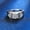 Imitation Moissanite, variant on Mens Moissanite Diamond Simulation Ring Adjustable Open Four Claws Geometric Copper Electroplated Statement Jewelry