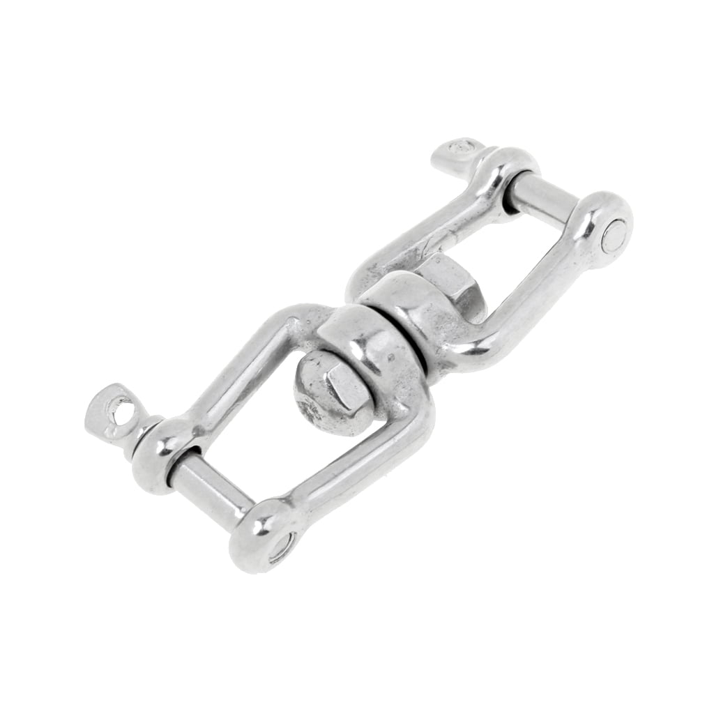 M5 M6 Boat Stainless Steel Anchor Chain Swivel Connector Double Shackle 