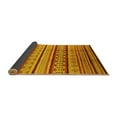 thumbnail image 2 of Ahgly Company Indoor Square Southwestern Yellow Country Area Rugs, 5' Square, 2 of 4