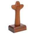 thumbnail image 4 of Wood Cross Tabletop Decor, Express  Wooden Cross Decor With Base For Home For Office For  Large, 4 of 8