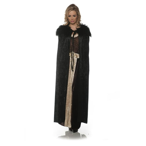 Underwraps Costumes Black  Black Renaissance Cape
