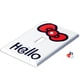 thumbnail image 2 of Placa de Interruptor de Luz CLAUVINCK Hello Bow, 2 of 5