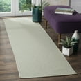 thumbnail image 3 of SAFAVIEH Montauk Terrence Geometric Diamond Cotton Area Rug, Ivory/Foam Green, 4' x 6', 3 of 10