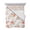 White, variant on Quilts King Size Bedding Set, Peach Lightweight Quilted Comforter, Spring Floral Green Leaf Botanical Pink Fruit Rustic Reversible Bedspread Coverlet with Pillow Covers for All Season, 96" x 106"