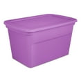 thumbnail image 1 of Sterilite 30 Gal./ 114L Tote - Violet, 1 of 4