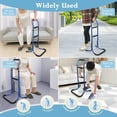 thumbnail image 6 of Stand Assist Aid For Elderly, 3-Handle Walking Assistance, Blue, 6 of 6