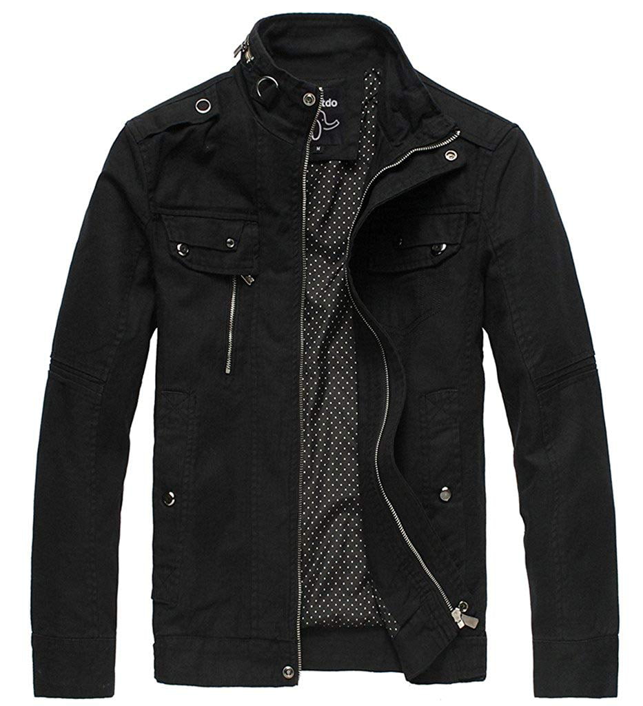 Wantdo - Mens Full Zip Cotton Multi Pocket Detail Jacket XL - Walmart ...