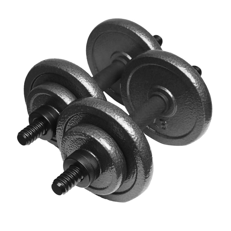 Athletic Works 40LB Adjustable Cast Iron Dumbbell Set 1-inch