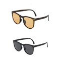 thumbnail image 1 of 2 Uds De Sol Plegables Montura  Portátiles Amarillo Negro Gris Sunnimix Gafas plegables, 1 of 8