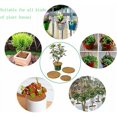 thumbnail image 3 of Jinsinto Coco Plant Mat, Coco Mulch Disc, Winter Protection for Potted Plants, Protect Potted Plant Roots from Frost 20cm Fontainebleau, 3 of 5