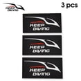 thumbnail image 4 of Parches para Planchar Advancent Keep Diving Pack de 3 Bordado Negro, 4 of 6