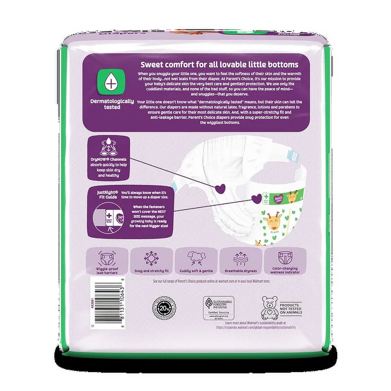 Choice Dry & Gentle Diapers Size 5, 27 Count