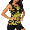 thumbnail image 2 of Lsque saucerman Mushroom Forest Printed Workout Tank Tops for Women, Athletic Sports Tank Tops, Compression Sleeveless Dry Fit Shirts,Sleeveless Yoga Shirt-Large, 2 of 9