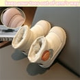 thumbnail image 6 of Cyiecw Winter Boys Girls Snow Boots Waterproof Anti-slip Cotton Shoes Warm Padded Short Boots Candy Winter Boots, 6 of 7