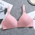 thumbnail image 3 of Bra 2 | Ladies Fashion Thin Breathable Steel Ring Gathering Comfortable Sagging Large Size Underwear, 3 of 3
