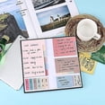 thumbnail image 6 of - Sticky Note Set, 410 Pack, Vintage Colors, Transparent Sticky Notes Tabs, Translucent Sticky Note Dividers Tabs, Stocky Notes for Bible Journaling, 6 of 9