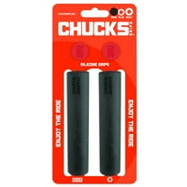 Chucks Grips Race Grips 130mm x 25.5mm Black Silicone