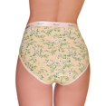 thumbnail image 4 of Paquete de 3 panties corte francés Ilusión 31343 verde claro M, 4 of 4