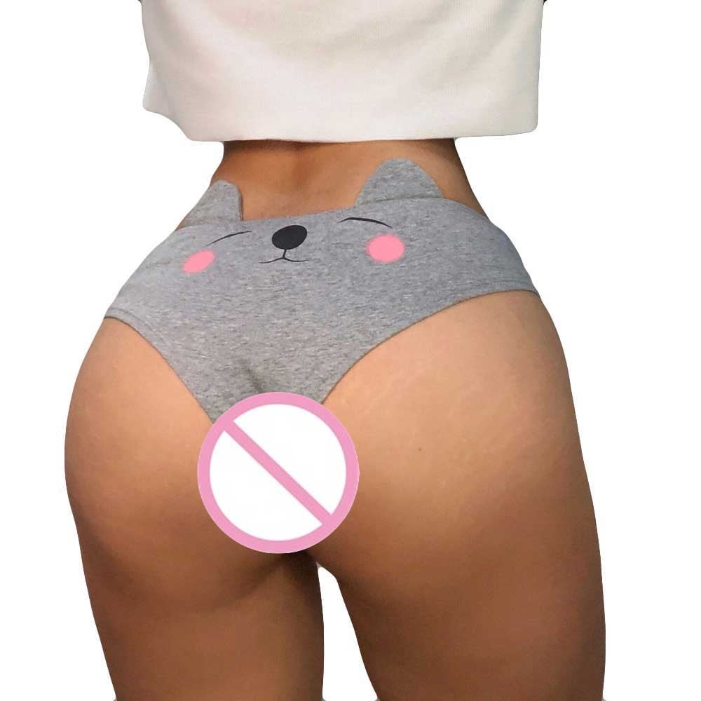 Babysbule Womens Underwear Clearance Women Funny Lingerie G-string Briefs  Underwear Panties T string Thongs Knickers