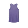 thumbnail image 6 of District Made Ladies Perfect Tri Racerback Tank-XS (Purple Frost), 6 of 6