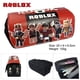 thumbnail image 1 of ROBLOX Virtual World estuche de lápices de lona de doble capa de gran capacidad, caja de papelería, suministros de billetera para estudiantes, regalos para niños, 1 of 4
