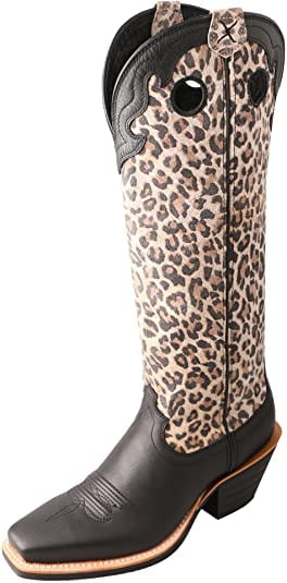 leopard cowboy boots