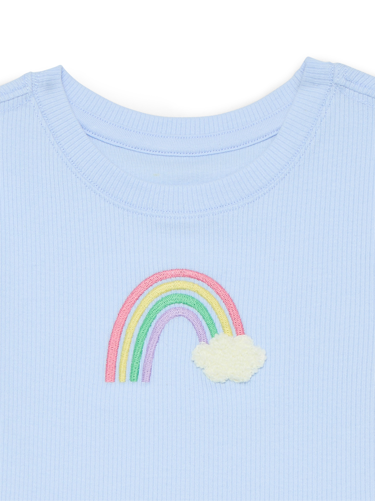 Wonder Nation Baby Girl Peplum Tee, Sizes 0-24 Months