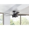 thumbnail image 4 of ventilador de techo merwry 52" led integrado para interior negro, 4 of 8