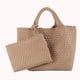 thumbnail image 5 of Bolsa de hombro de moda de hombro tejidos de PU de gran capacidad con monedero de embrague JShteea Para Estrenar, 5 of 6