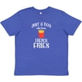 thumbnail image 3 of Inktastic Just a Boy Who Loves French Fries Youth T-Shirt, 3 of 5