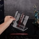 thumbnail image 3 of Exhibidor de bolígrafos acrílico con 6 ranuras, soporte de plástico para bolígrafos, organizador de brochas de maquillaje, exhibidor de brochas de uñas, 3 of 6